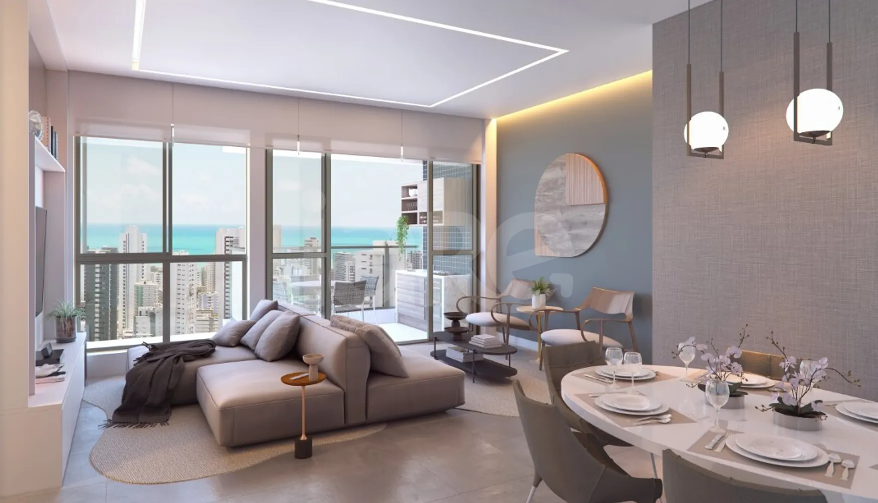 Terrazza Boa Viagem - Apartamento com 91,34 m², em Boa Viagem — foto 3