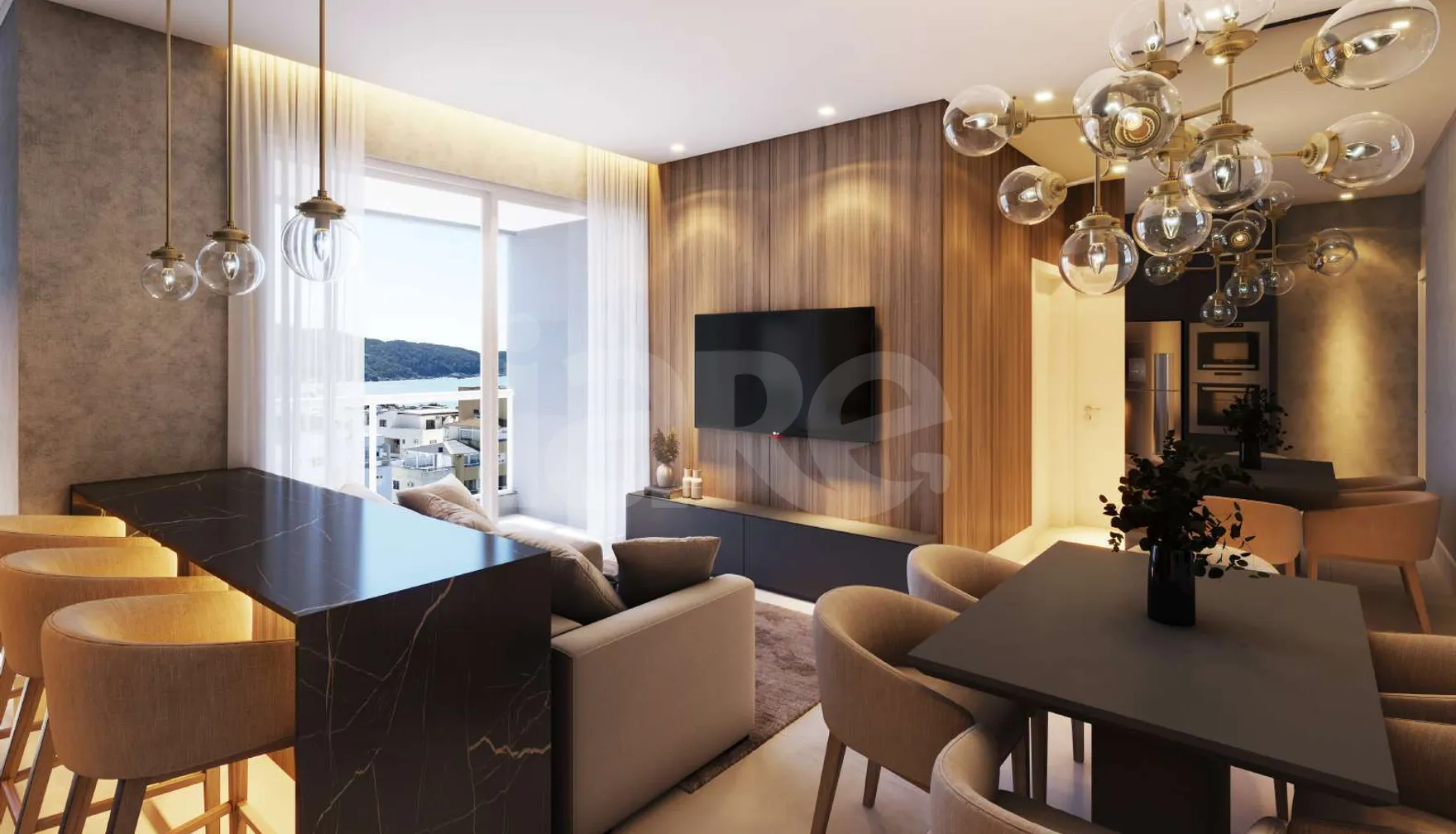 Continente Europeu - Garden com 120,79 m², em Bombas — foto 2