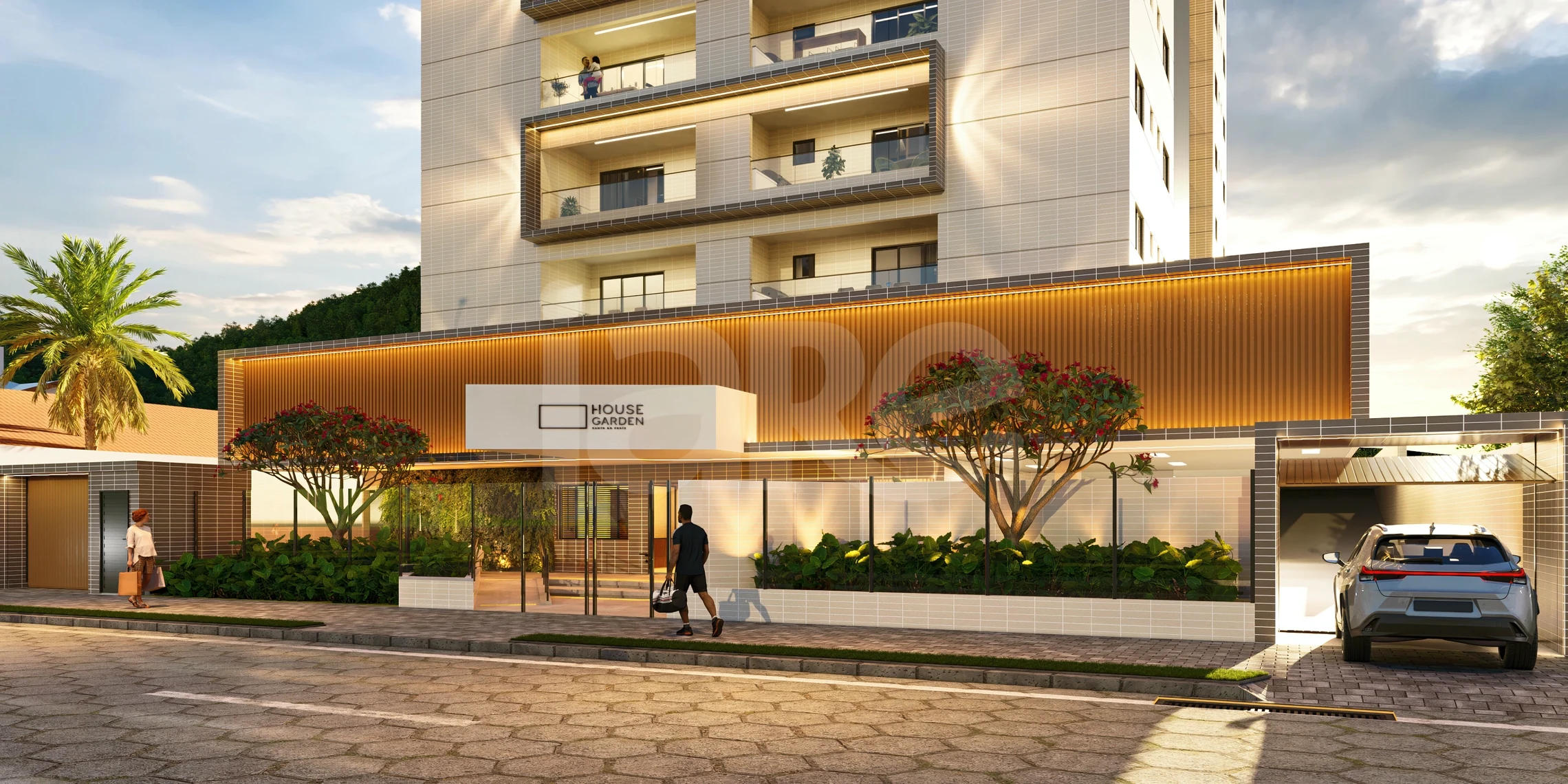 House Garden - Apartamento com 73,36 m², em Canto do Forte — foto 11