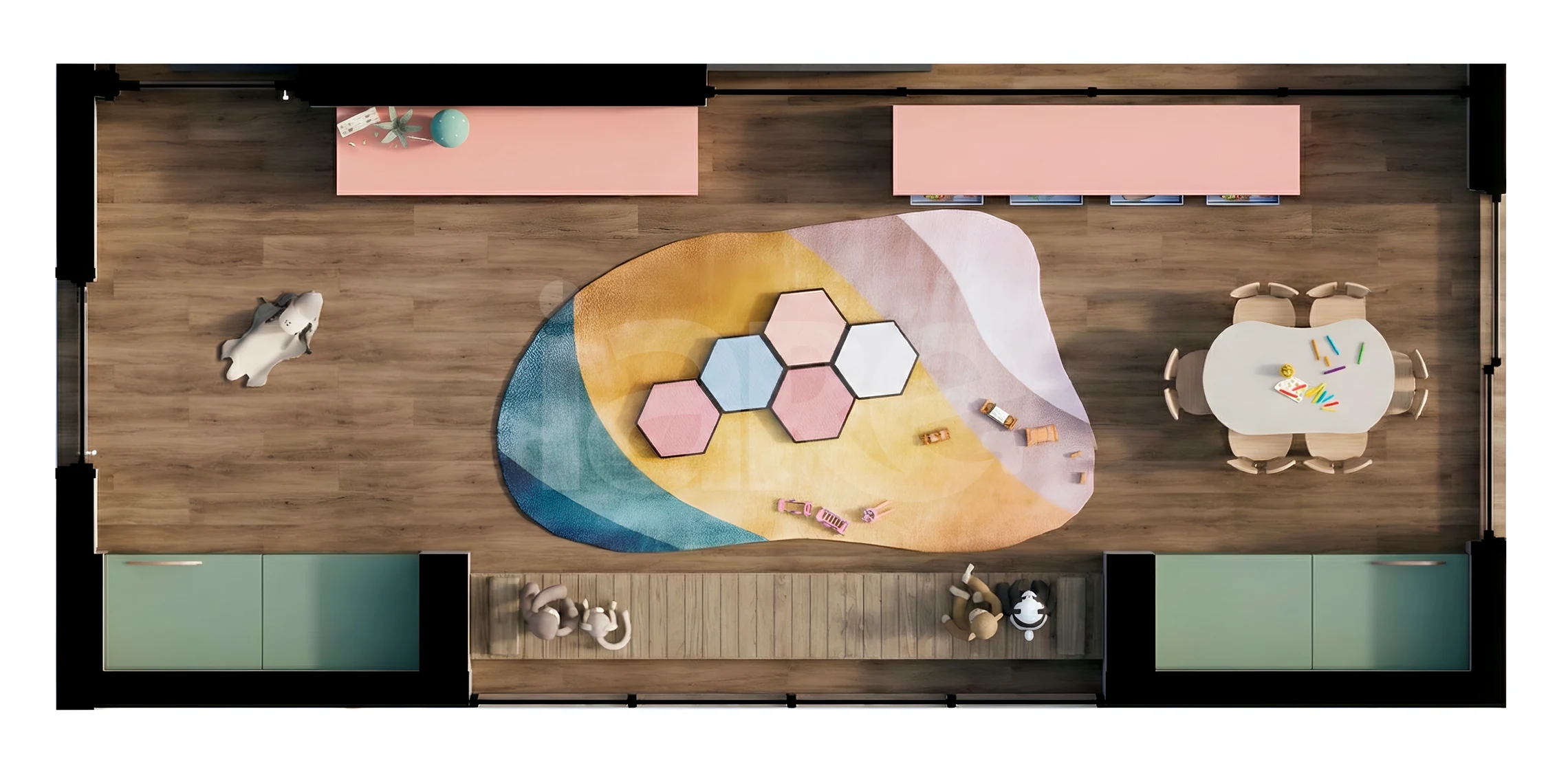 Planta — Pavimento brinquedoteca