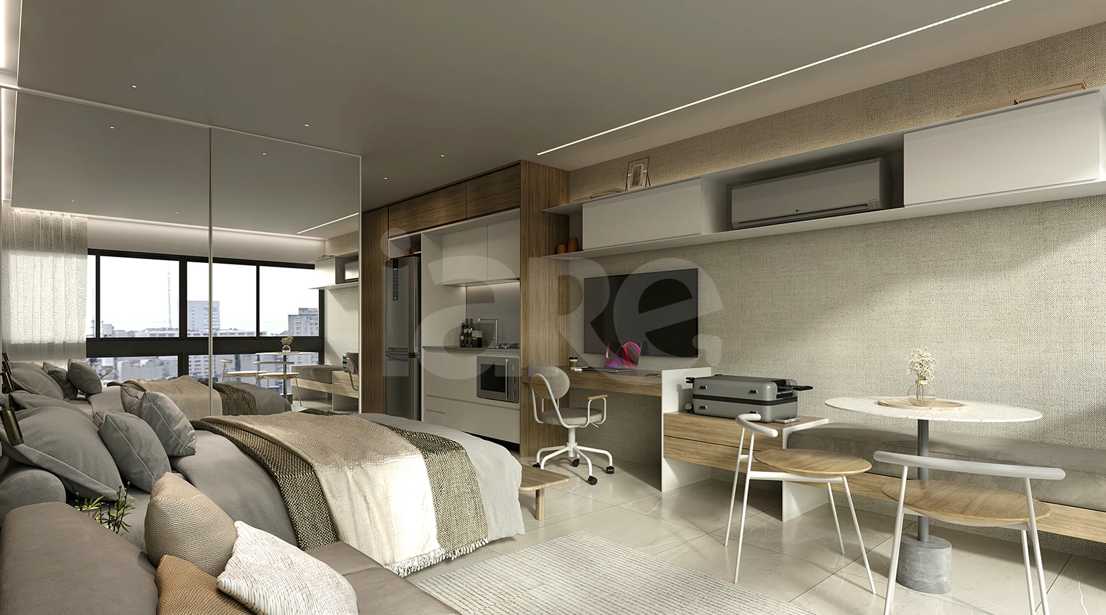 Pulse - Studio com 29,36 m², em Ilha do Leite — foto 5