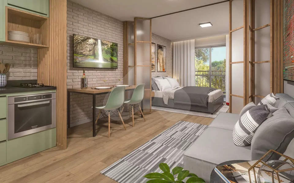 Cores de Fátima - Studio com 35,66 m², em Centro — foto 11