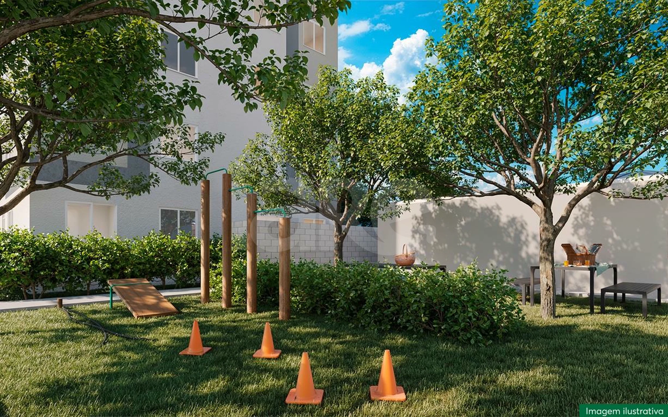 Recanto do Limoeiro - Garden com 32,93 m², em Limão — foto 12