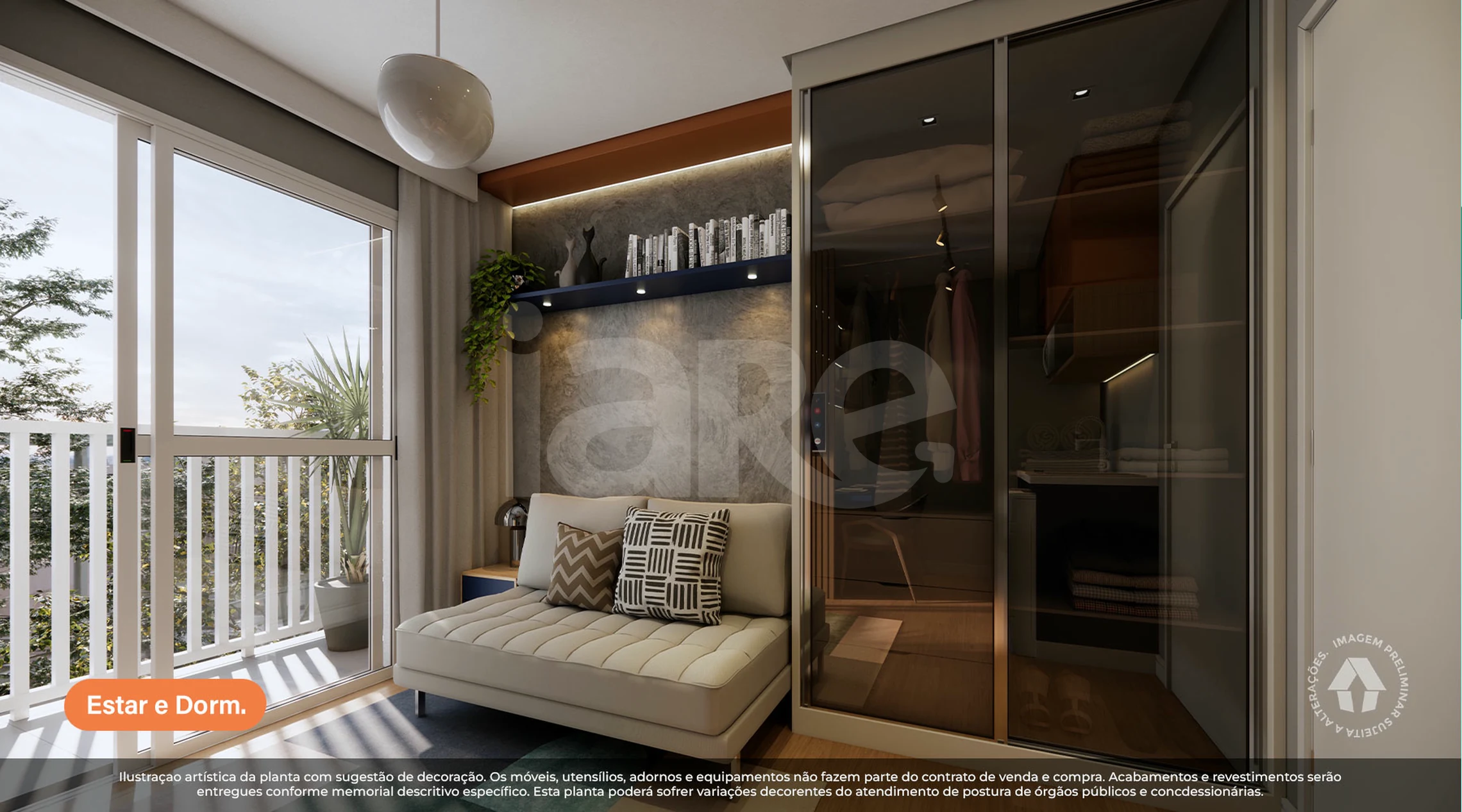 Metrocasa Parque Independência - Apartamento com 27,49 m², em Vila Monumento — foto 3