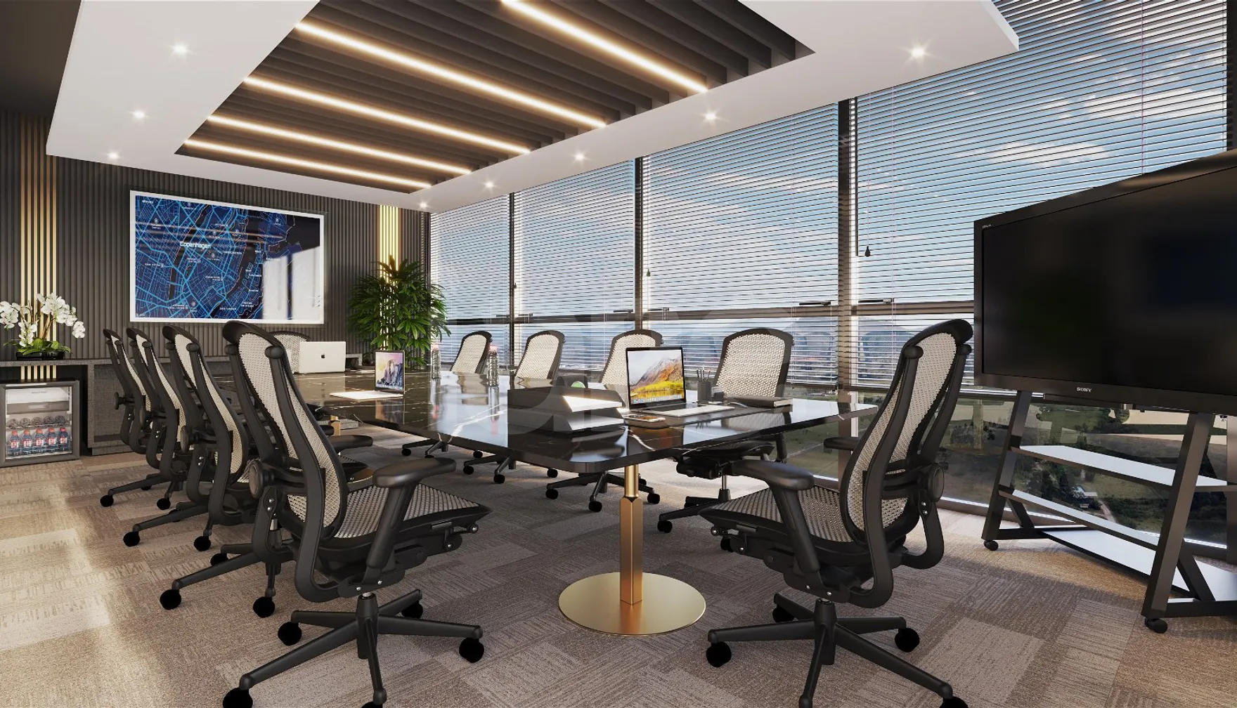 Lotus Business - Sala comercial com 170,86 m², em Jardim Dourado — foto 4