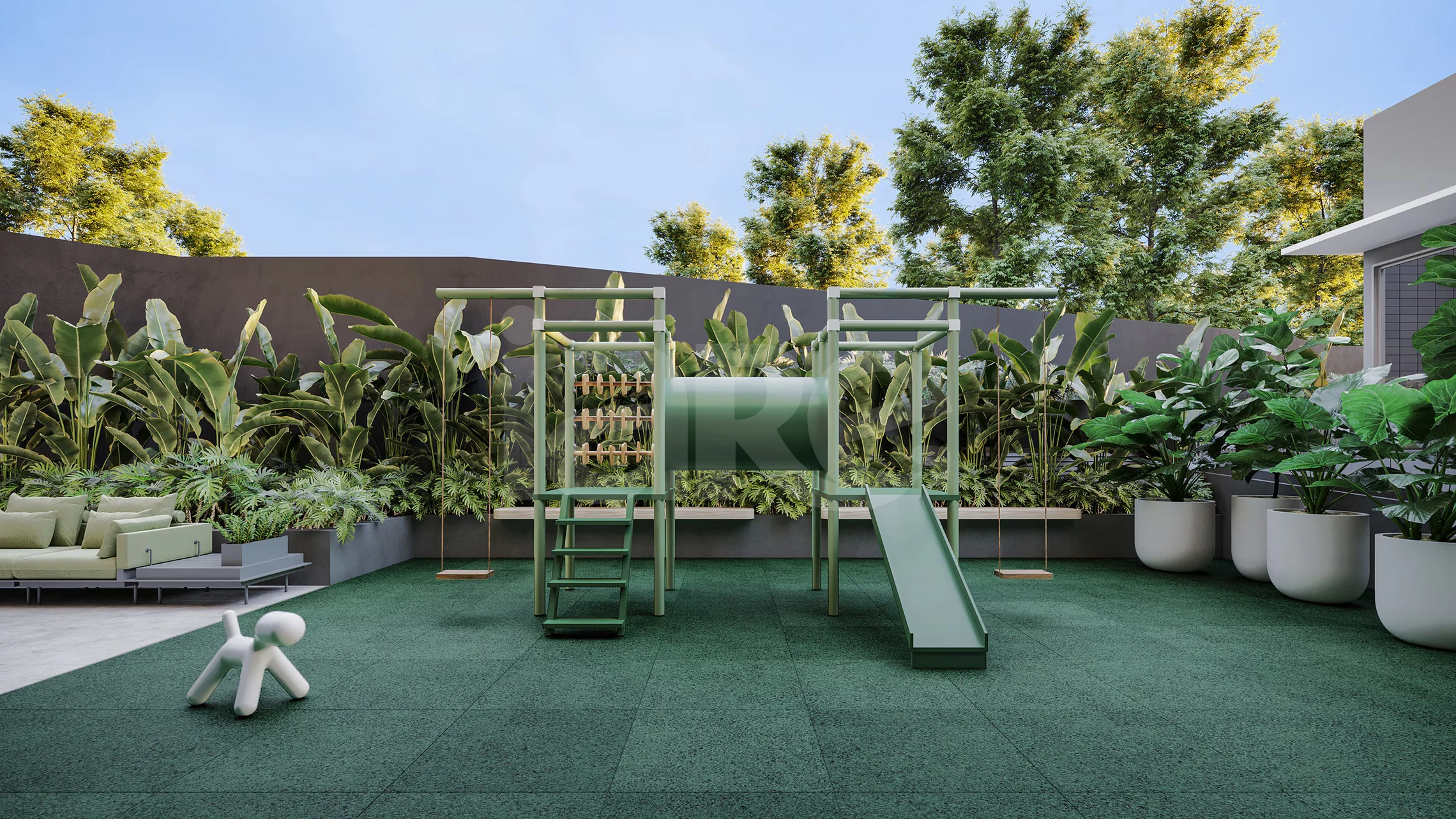 Átrio - Garden com 219,96 m², em Ecoville — foto 15
