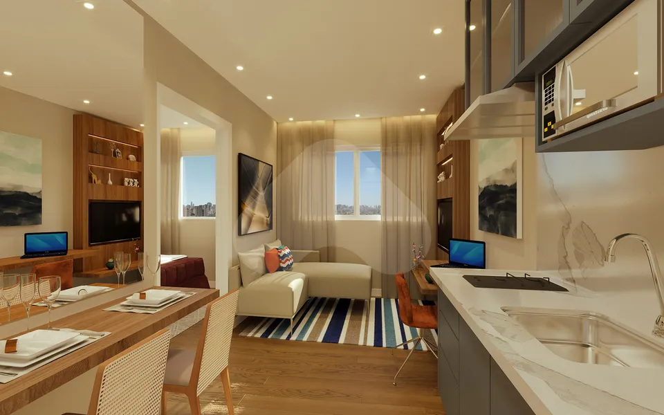 Seletto Santa Catarina - Apartamento com 24 m², em Vila Mascote — foto 3