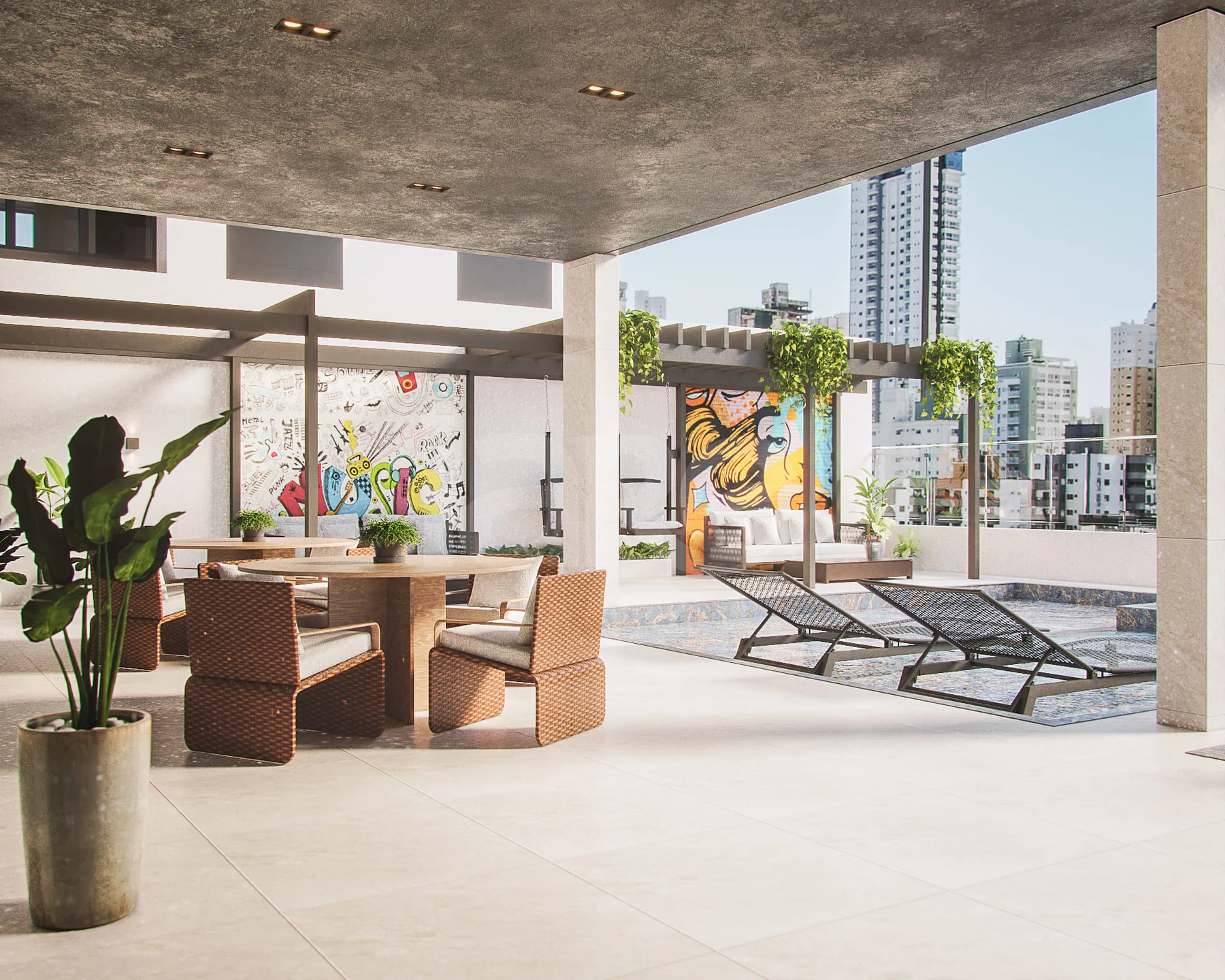 NF Moov Home Club - Apartamento com 52 m², em Nações — foto 19