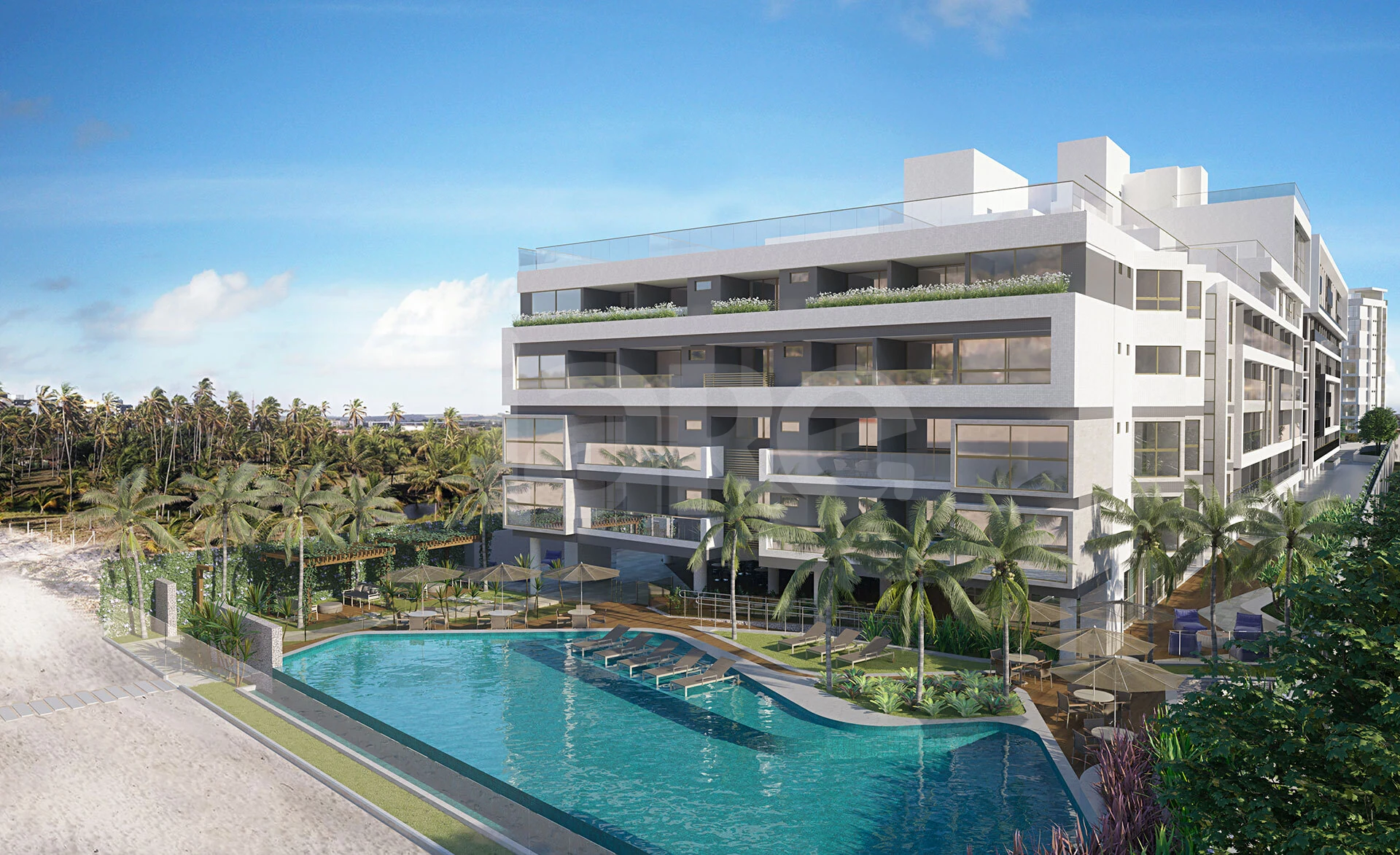 Vivere Home Resort - Apartamento com 71,14 m², em Ponta de Campina — foto 3