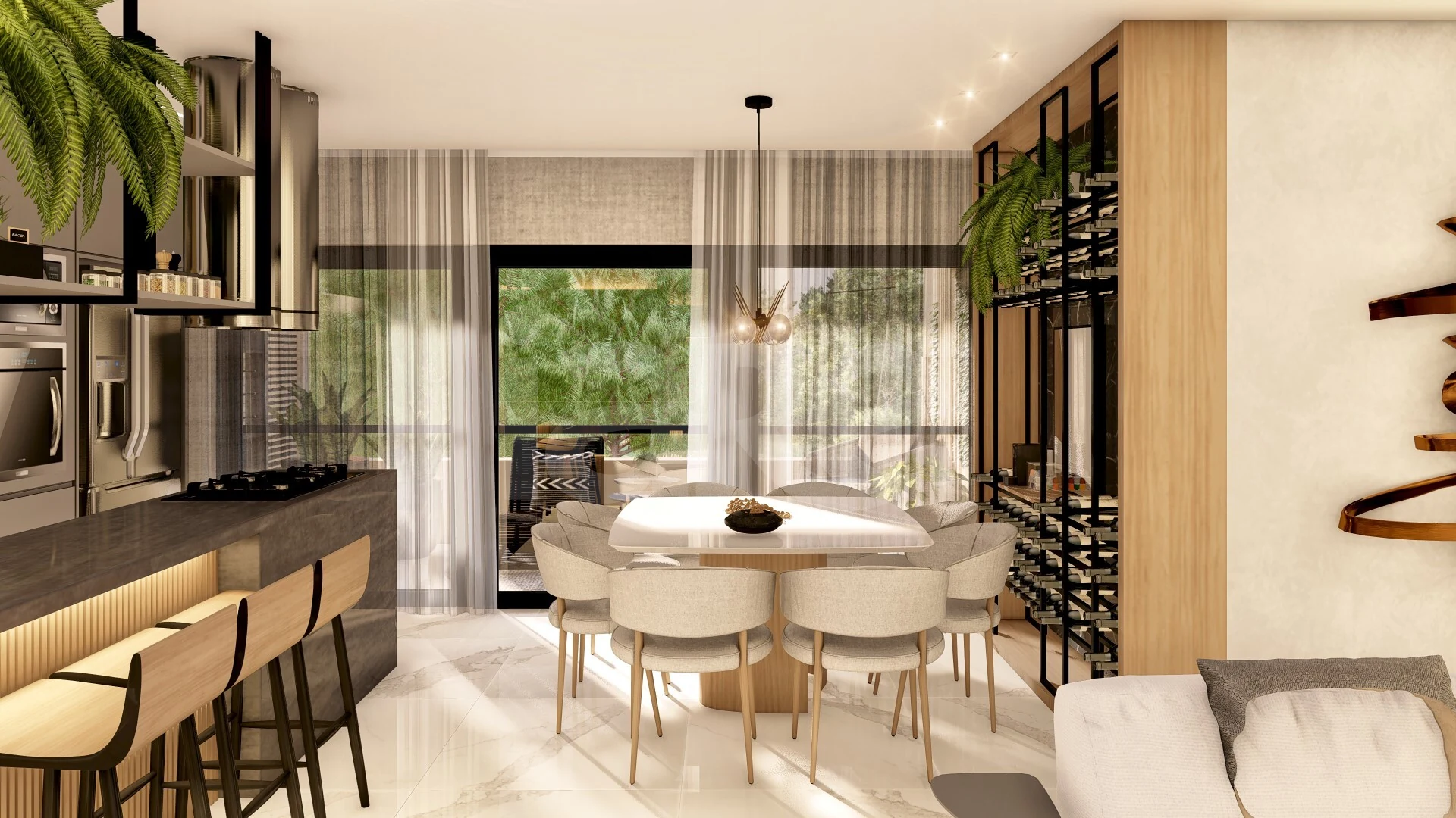 La Défense - Cobertura com 249,54 m², em Campo Comprido — foto 2