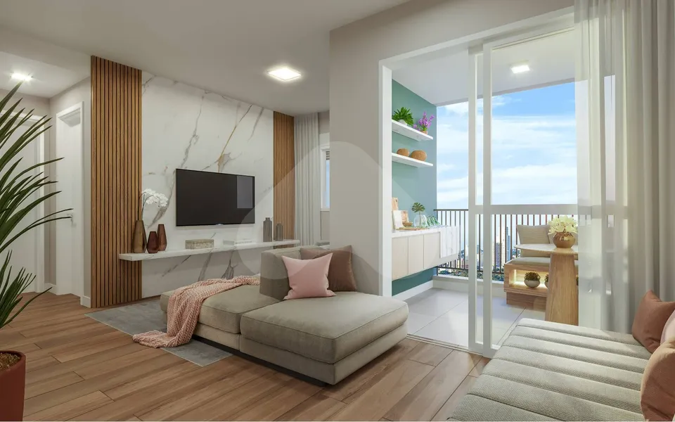ix. Tatuapé - Apartamento com 46,66 m², em Tatuapé — foto 3