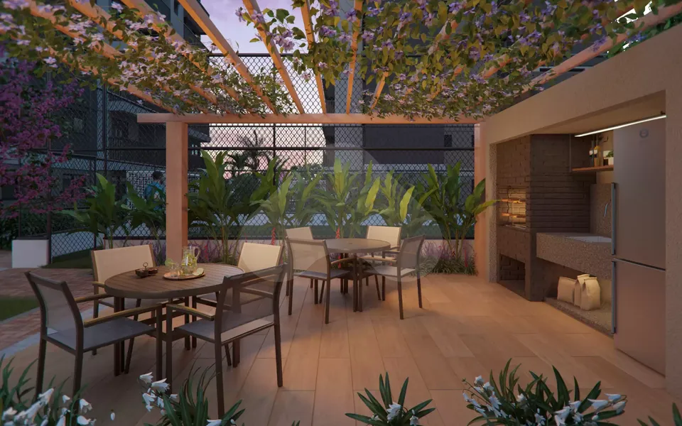 Mood Aurora - Apartamento com 55,7 m², em Santo Amaro — foto 8