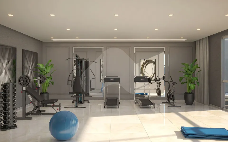 Torres de Málaga - Apartamento com 61,6 m², em Morretes — foto 4