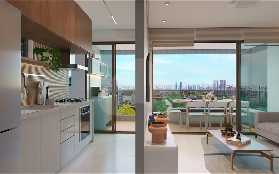 Alameda Rio - Apartamento com 93 m², em Madalena — foto 35