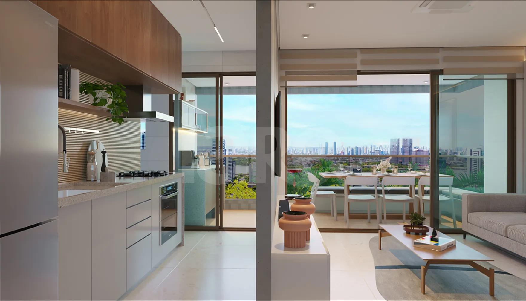 Alameda Rio - Apartamento com 93 m², em Madalena — foto 7
