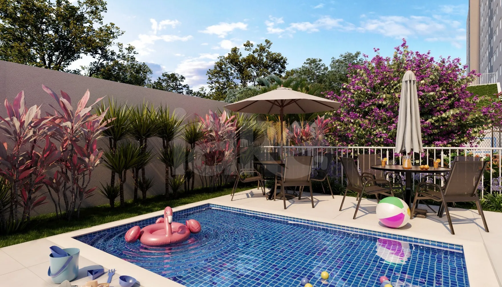 Parque Creta - Apartamento com 32,62 m², em Vila Carmosina — foto 23