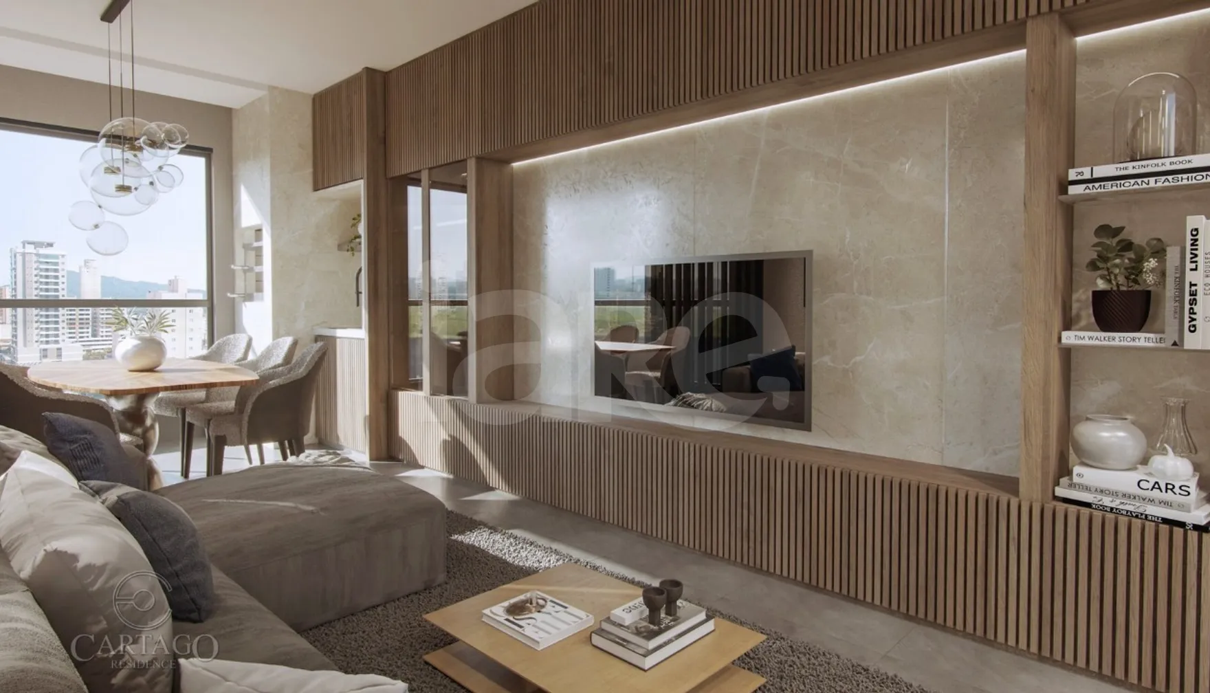 Cartago Residence - Apartamento com 87 m², em Meia Praia — foto 2