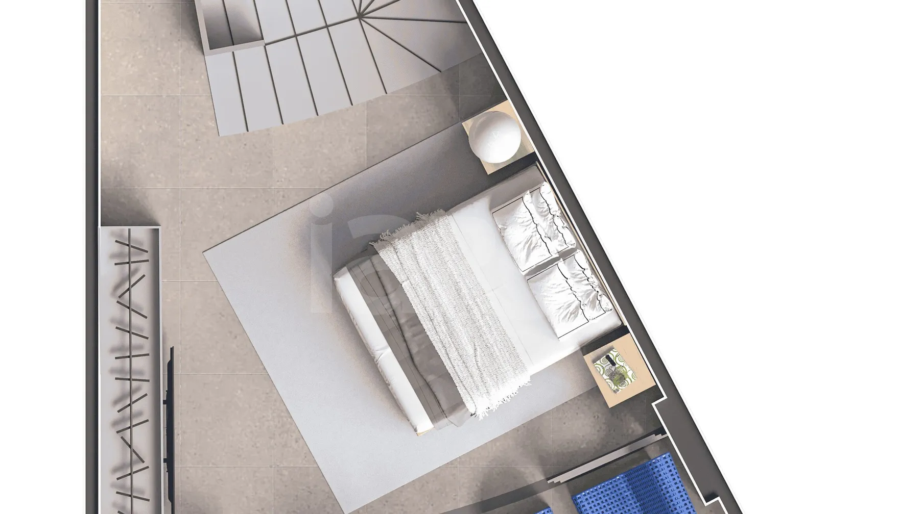 Planta — Cobertura Duplex 80 m²
