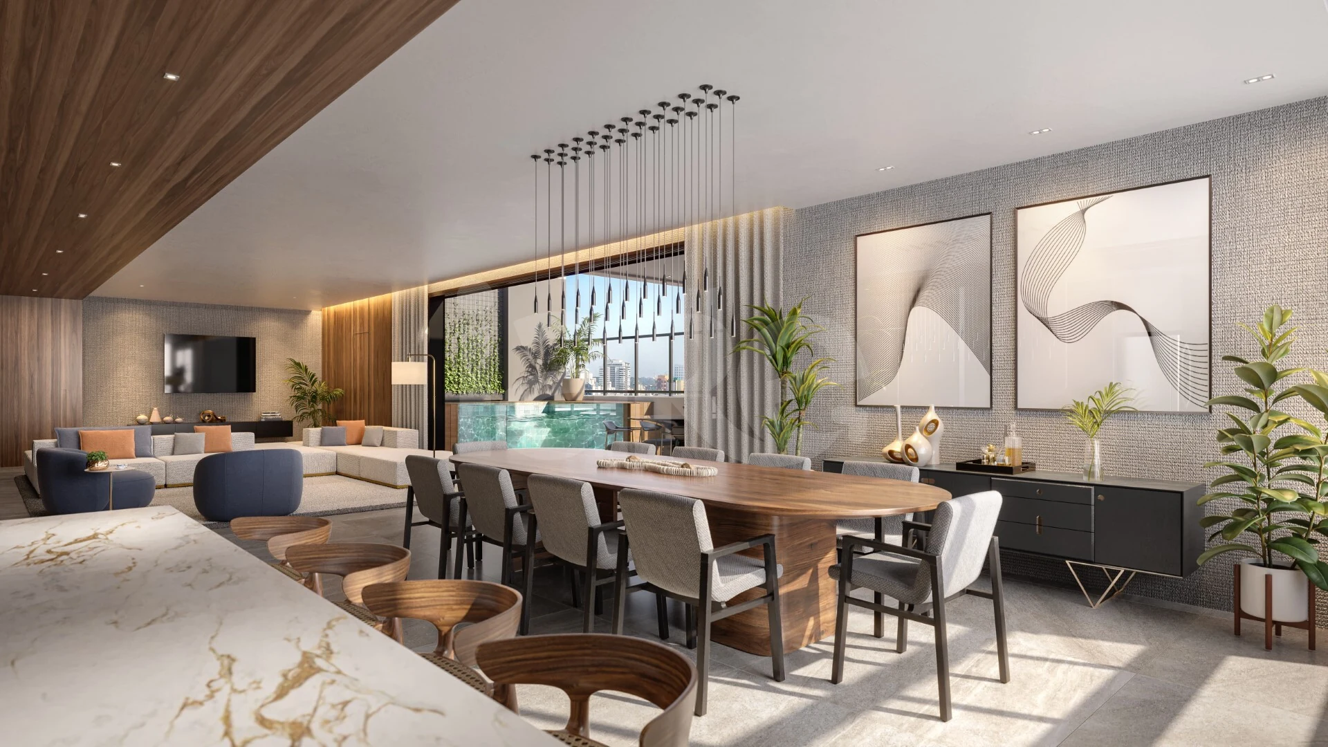 City Garten - Apartamento com 149 m², em Setor Marista — foto 6