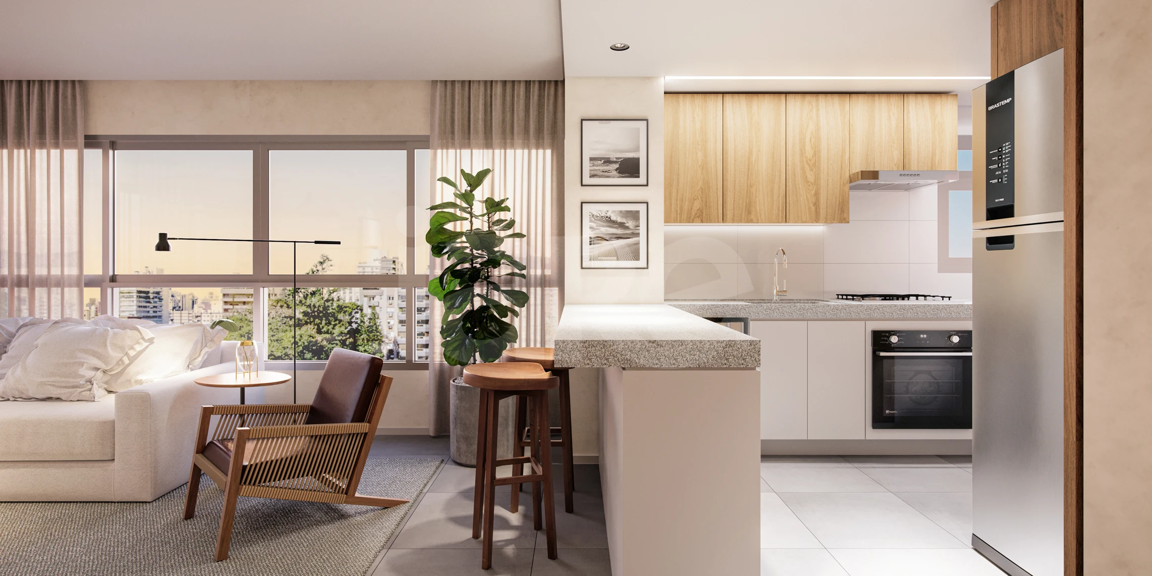 Artus - Apartamento com 95,42 m², em Passo da Areia — foto 3