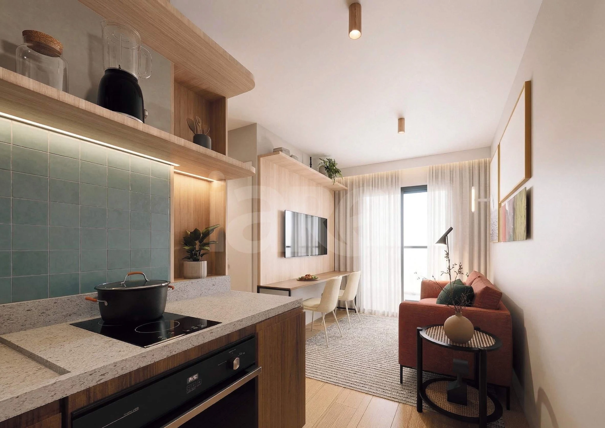 Verus Mackenzie - Apartamento com 24,79 m², em Vila Buarque — foto 3