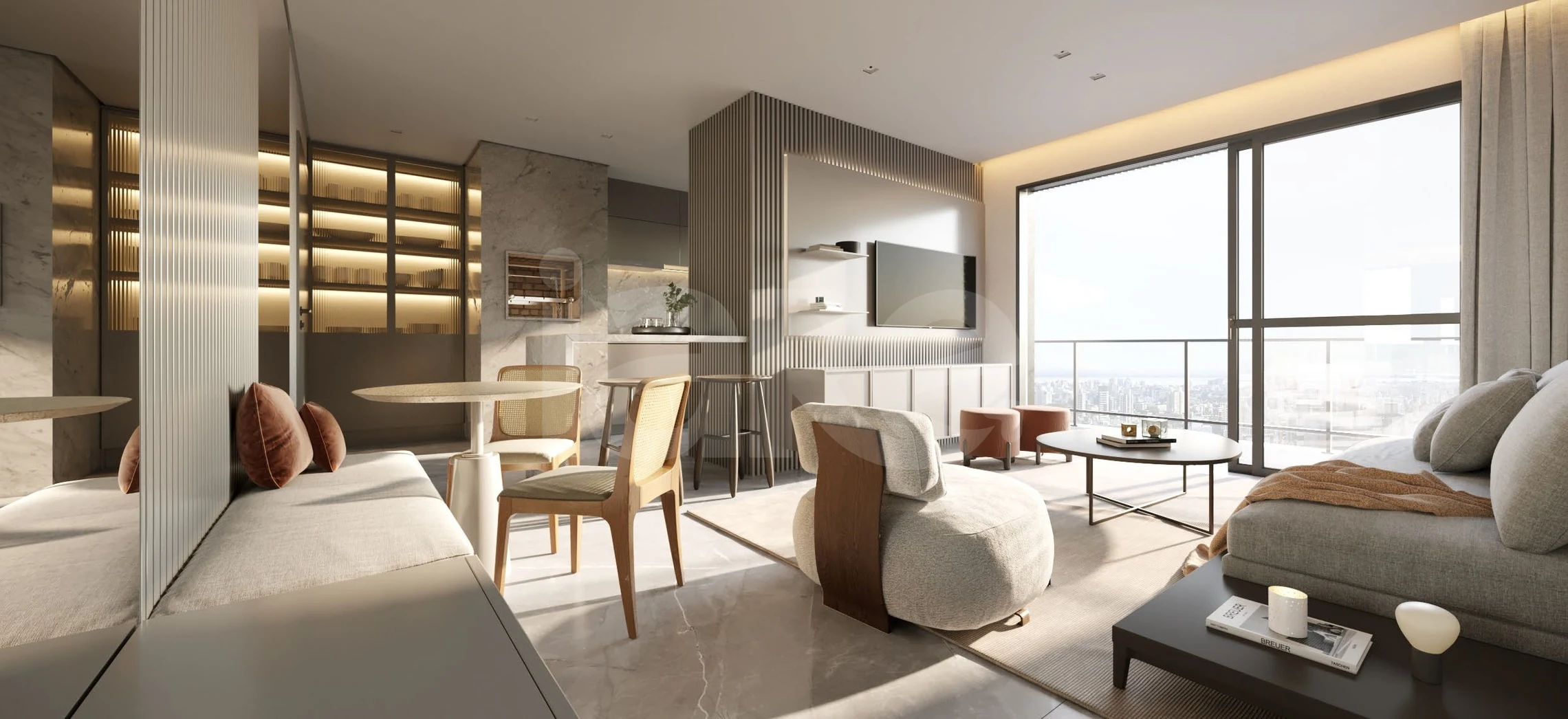 Cena Moinhos - Apartamento com 60,97 m², em Moinhos de Vento — foto 4
