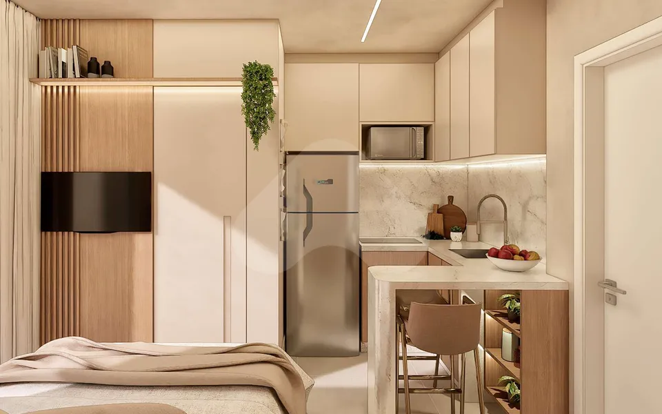 Manhattan Wall Street - Studio com 15,58 m², em Alto da Glória — foto 7
