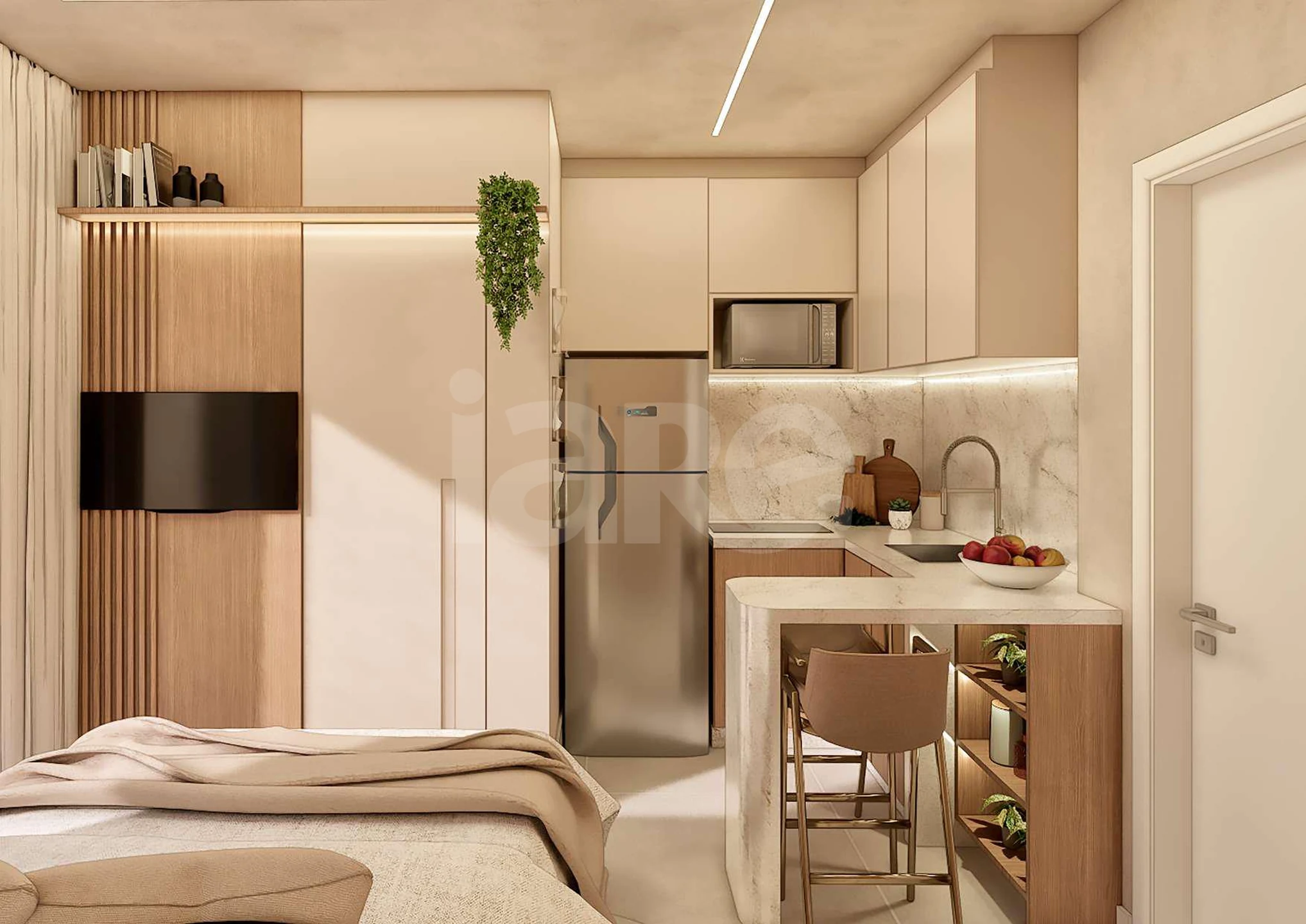 Manhattan Wall Street - Garden com 24,46 m², em Alto da Glória — foto 2