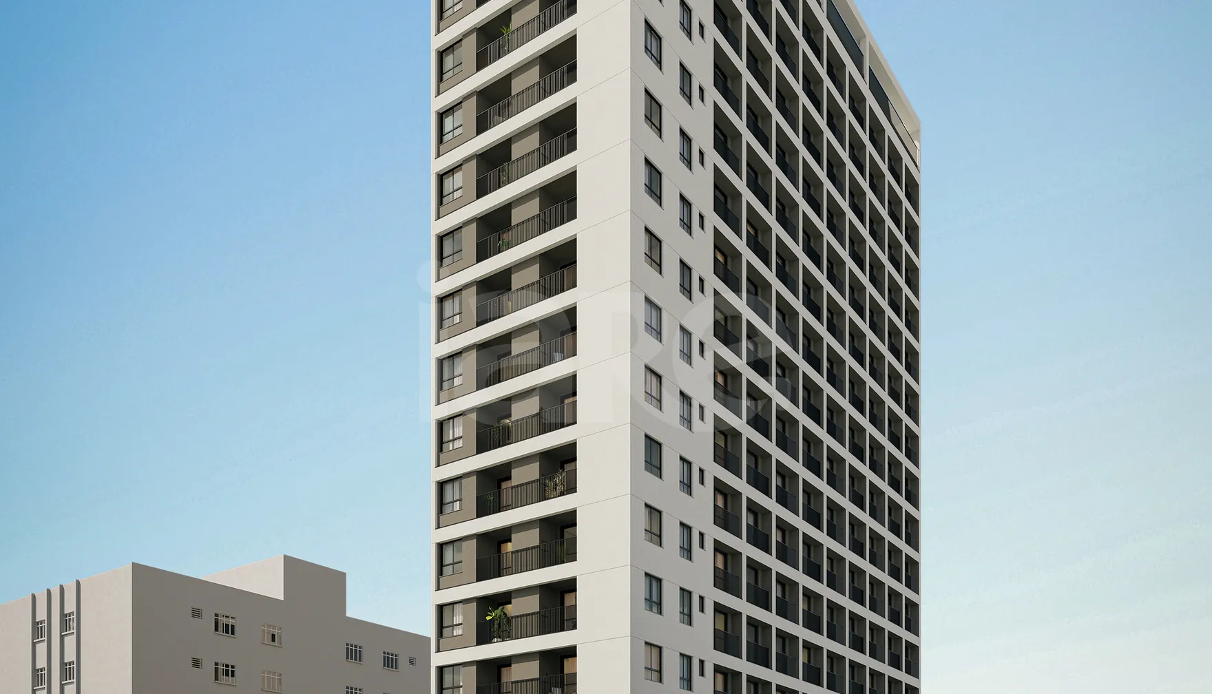 Core Faivre - Studio com 18,85 m², em Centro — foto 2