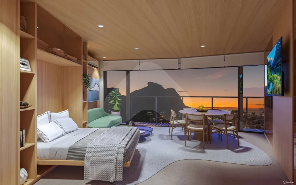 Niemeyer 360° Residences - Studio com 40 m², em Barra da Tijuca — foto 35