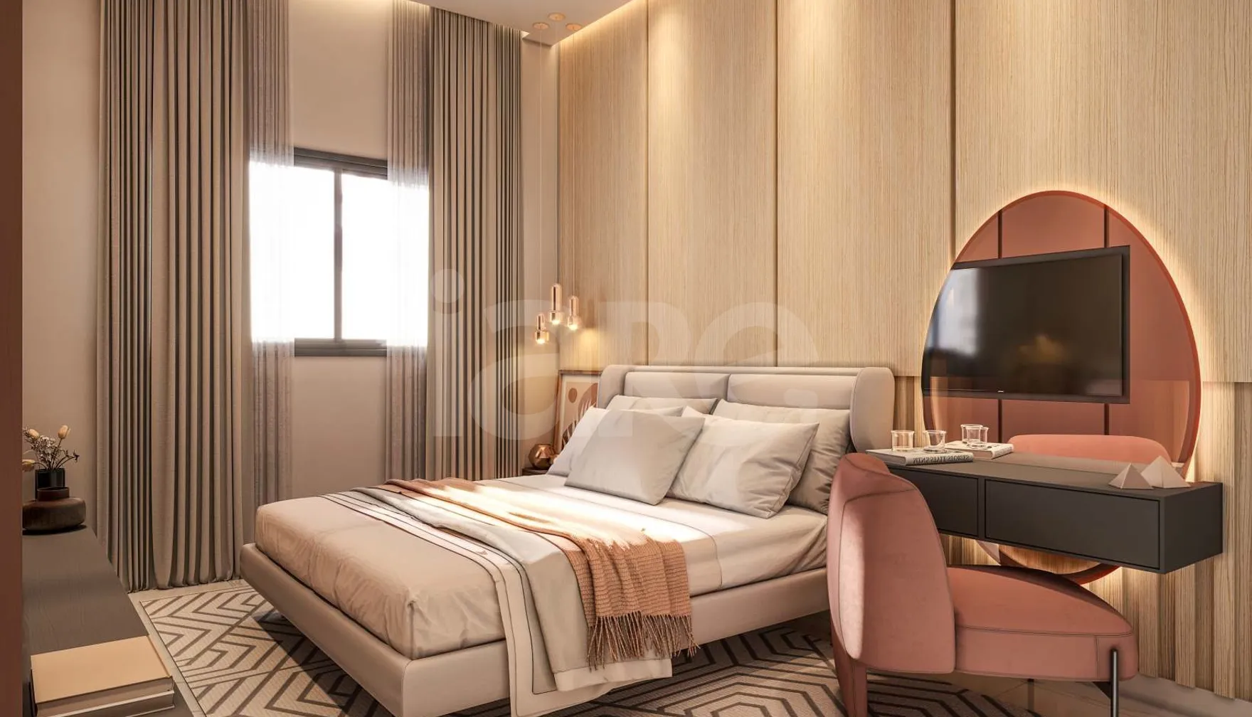 Mount Hérmon Home Club - Apartamento com 85,65 m², em Balneário Perequê — foto 4