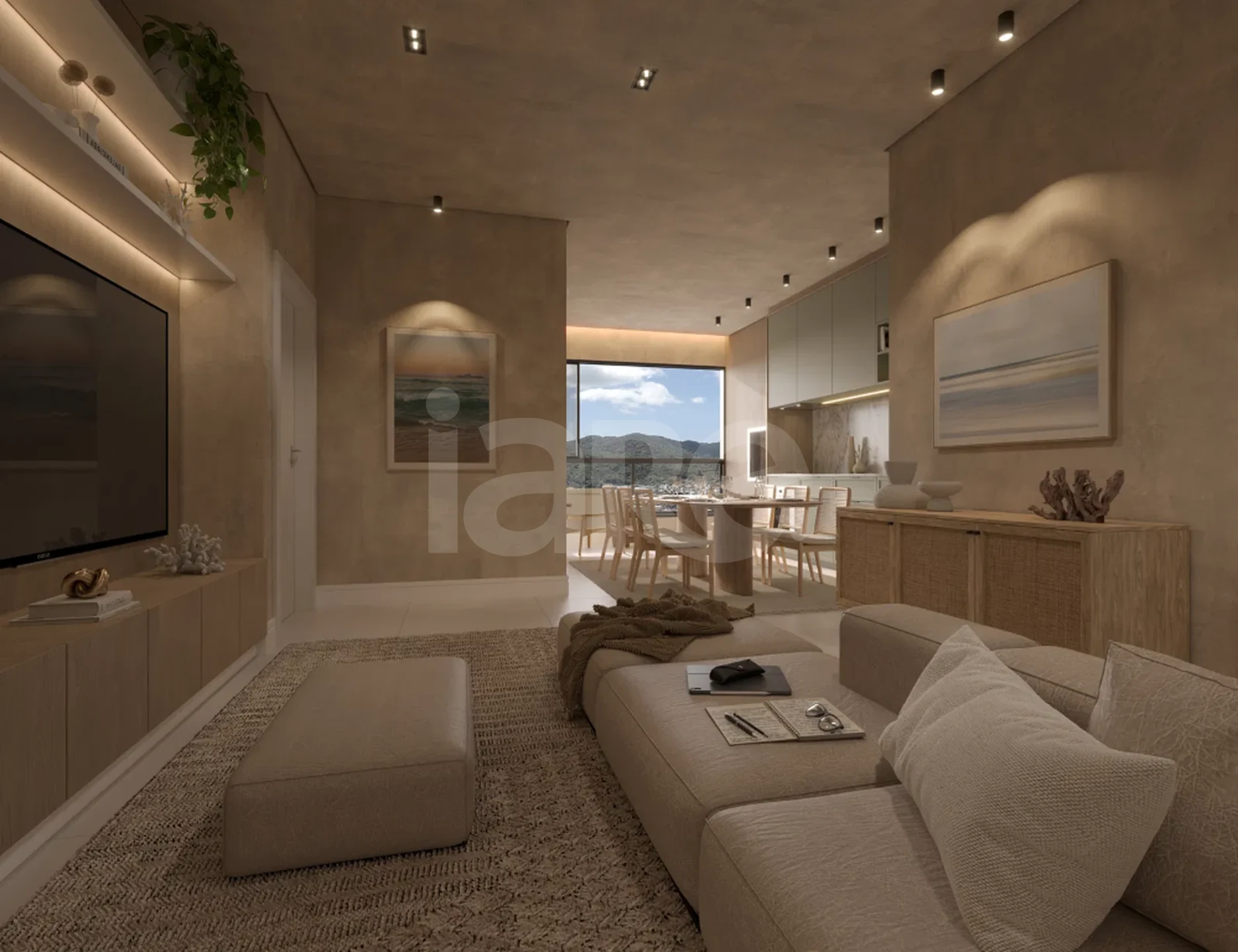 Tívoli - Apartamento com 120 m², em Balneário Perequê — foto 3