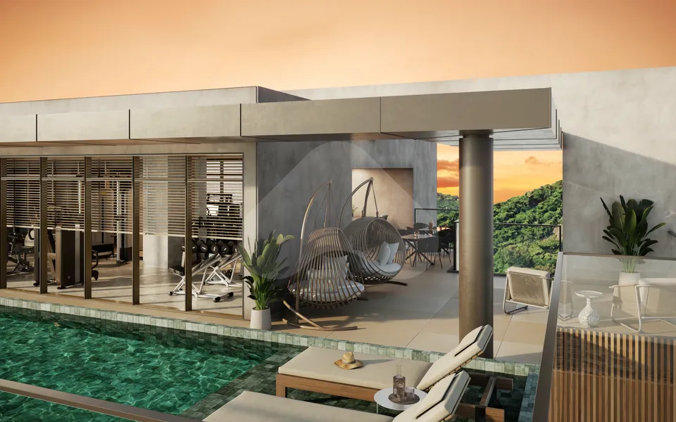 Céu Laranjeiras - Studio com 30,35 m², em Laranjeiras — foto 13