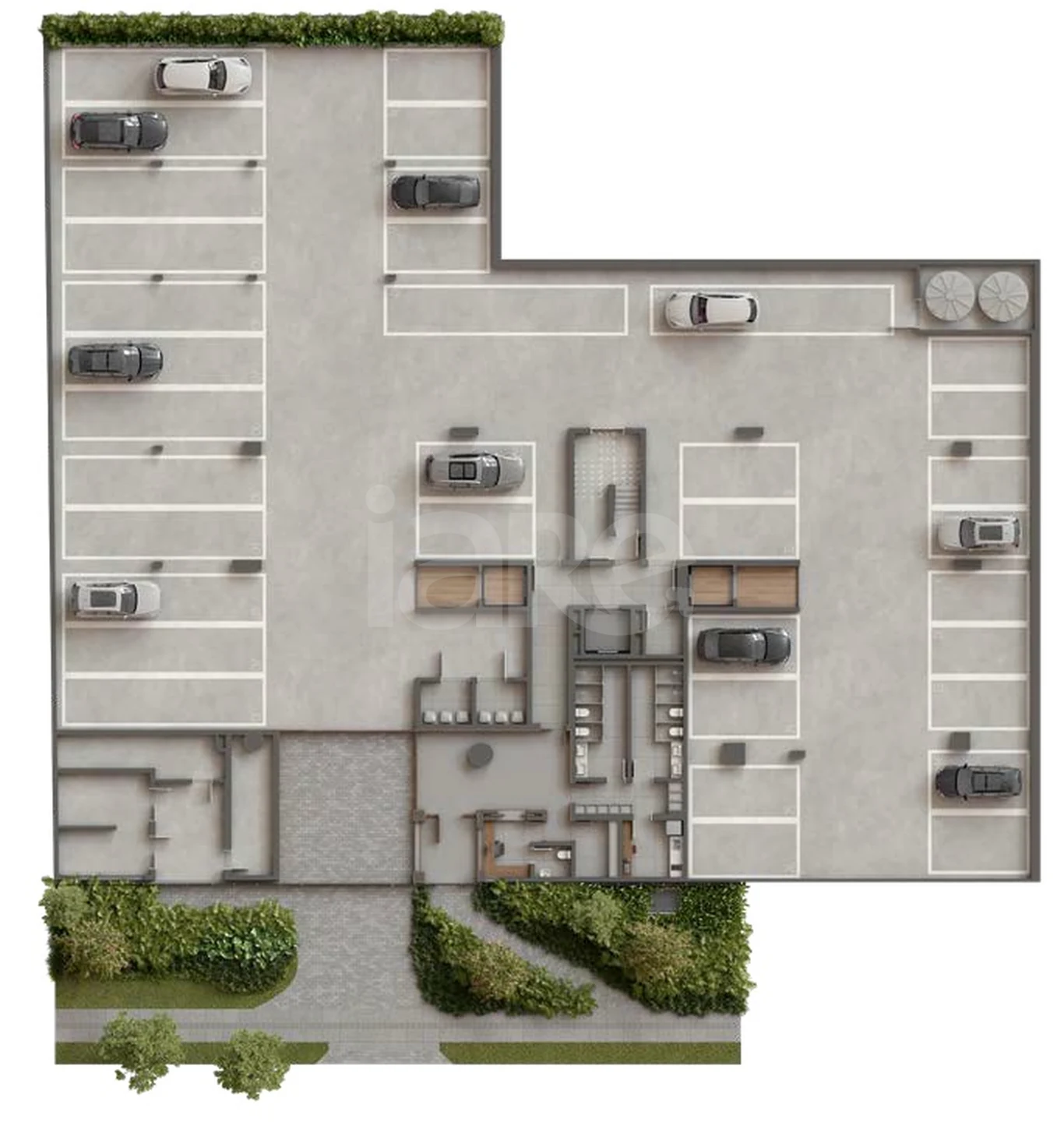 Planta — Pavimento subsolo