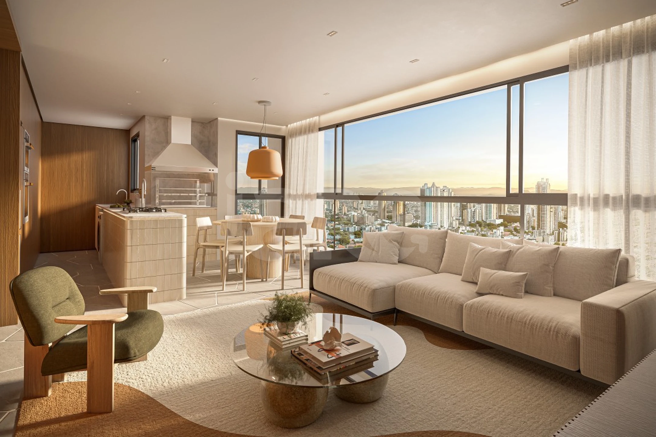 Areião 1141 - Apartamento com 78,64 m², em Setor Marista — foto 3