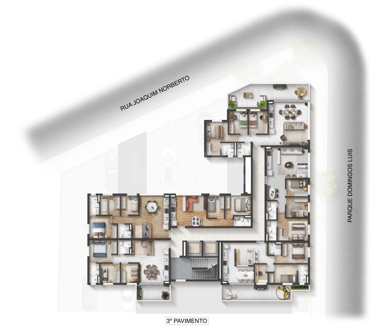 Planta — Pavimento 3
