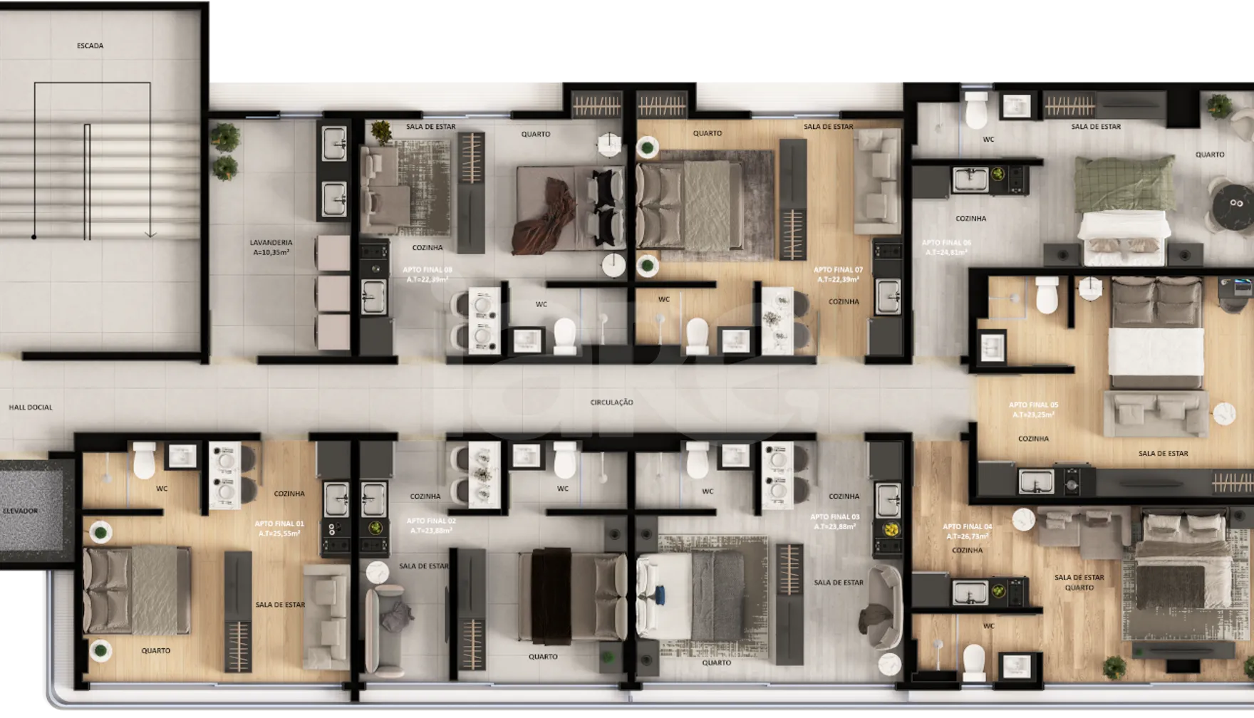 Planta — Pavimento 2