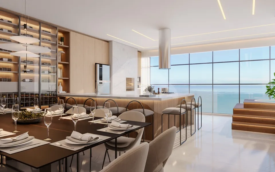 Burj Exclusive Residence - Apartamento com 129,24 m², em Perequê — foto 5