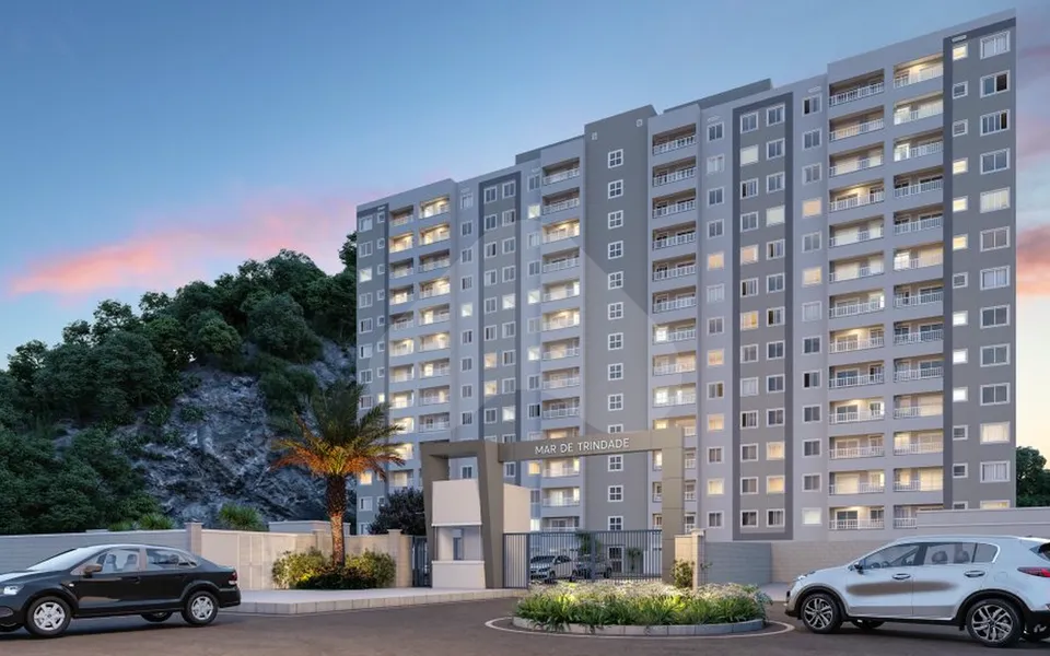Mar de Trindade - Apartamento com 42,03 m², em Alcântara — foto 3