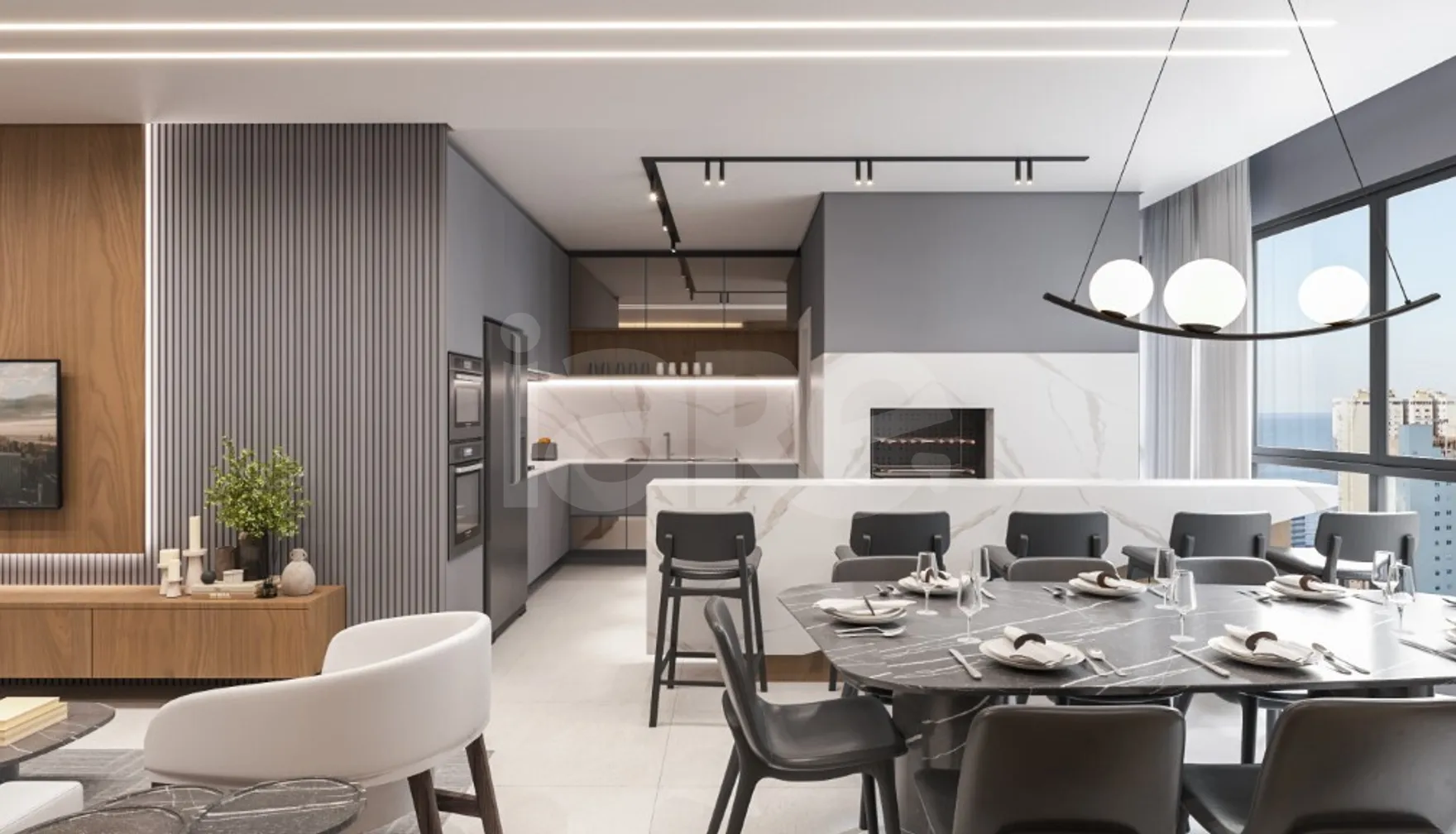 Newport Beach - Apartamento com 251,48 m², em Centro — foto 4