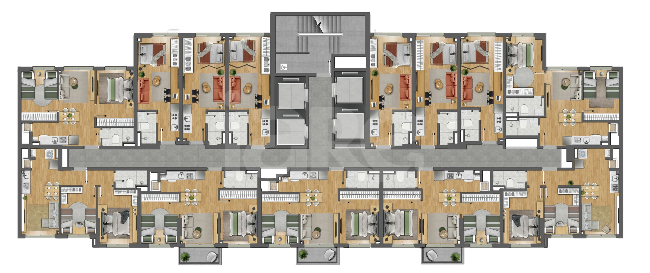 Planta — Pavimento 11