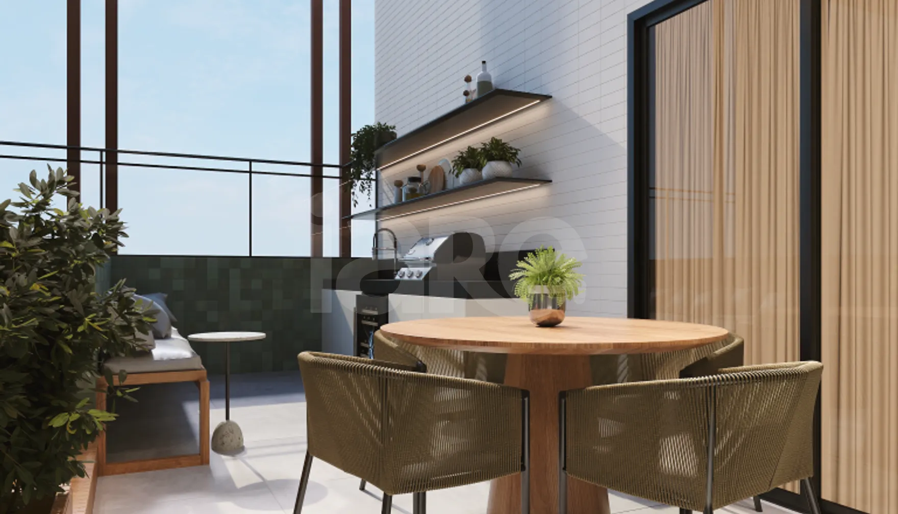 Porto Jardins - Apartamento com 66,13 m², em Intermares — foto 5