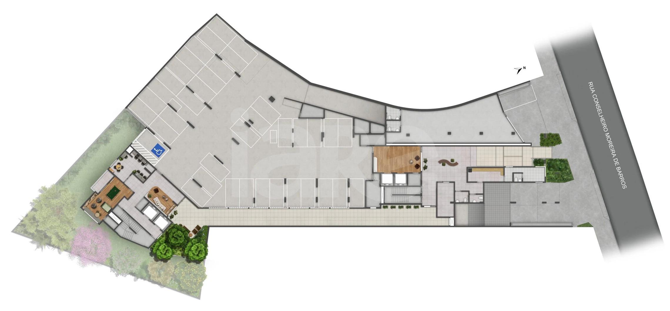 Planta — Pavimento térreo 2
