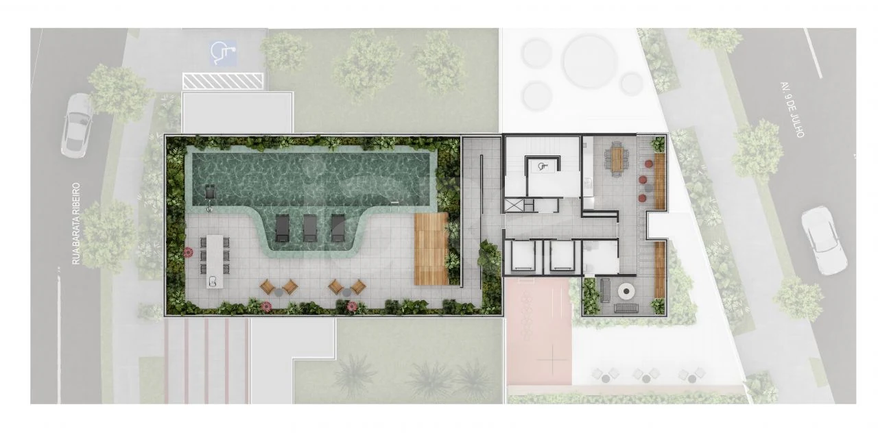 Planta — Pavimento rooftop