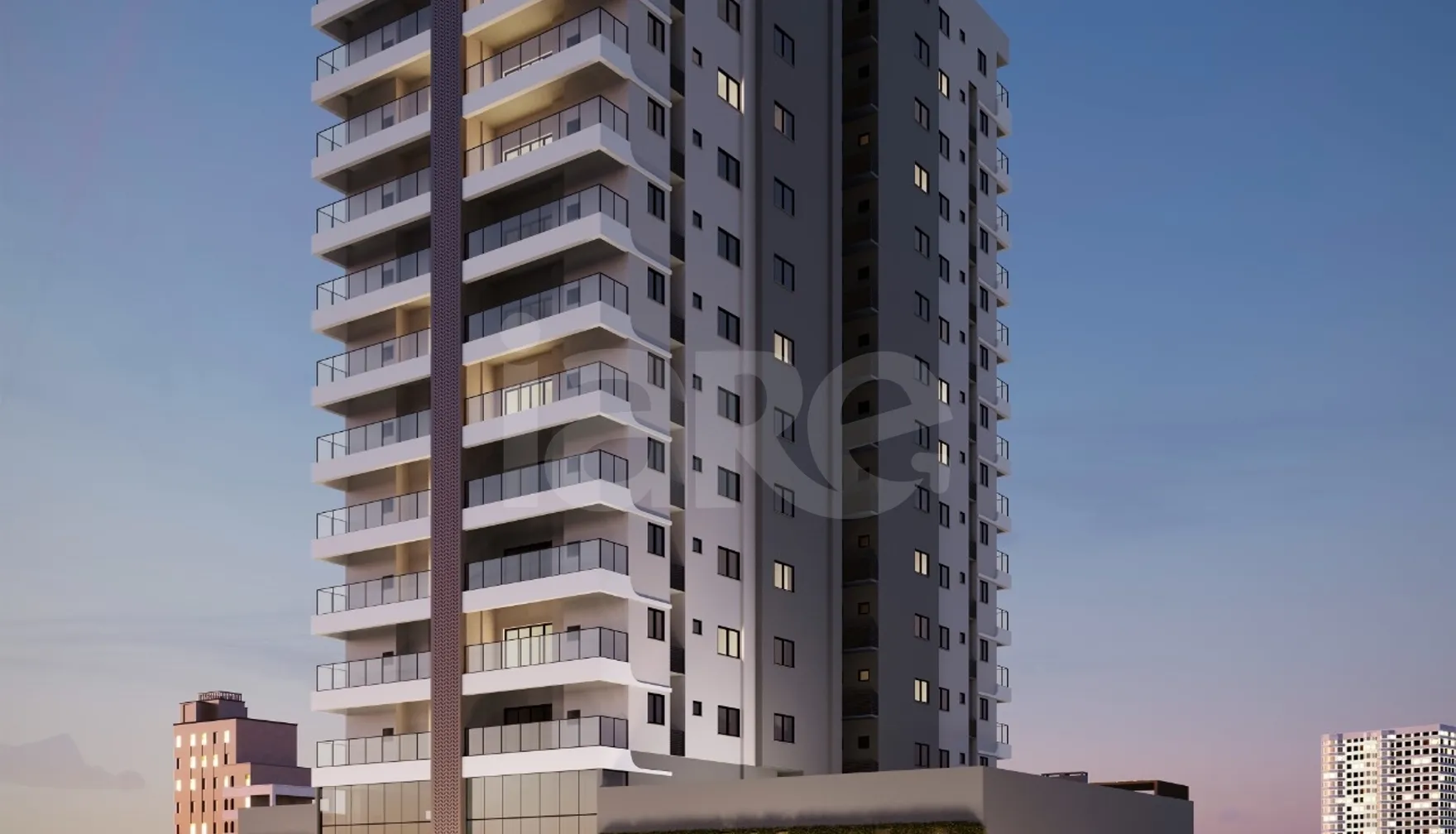 Belize Residencial - Apartamento com 120 m², em Meia Praia — foto 1