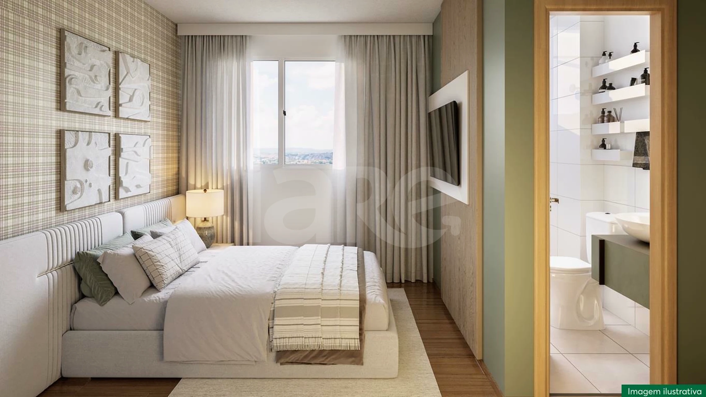 Mar de Trindade - Apartamento com 42,03 m², em Alcântara — foto 5