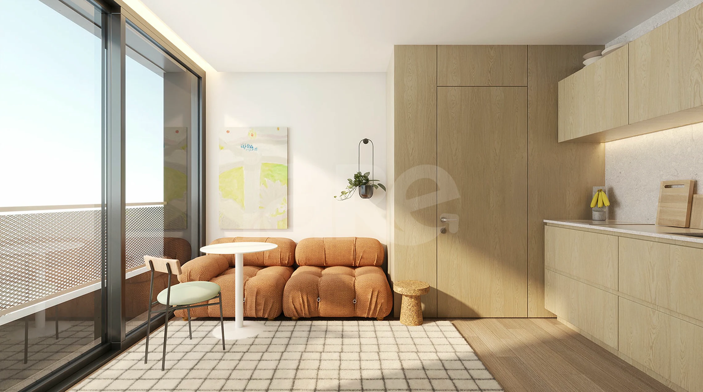 Studio 01 - Studio com 18,01 m², em Prado Velho — foto 2