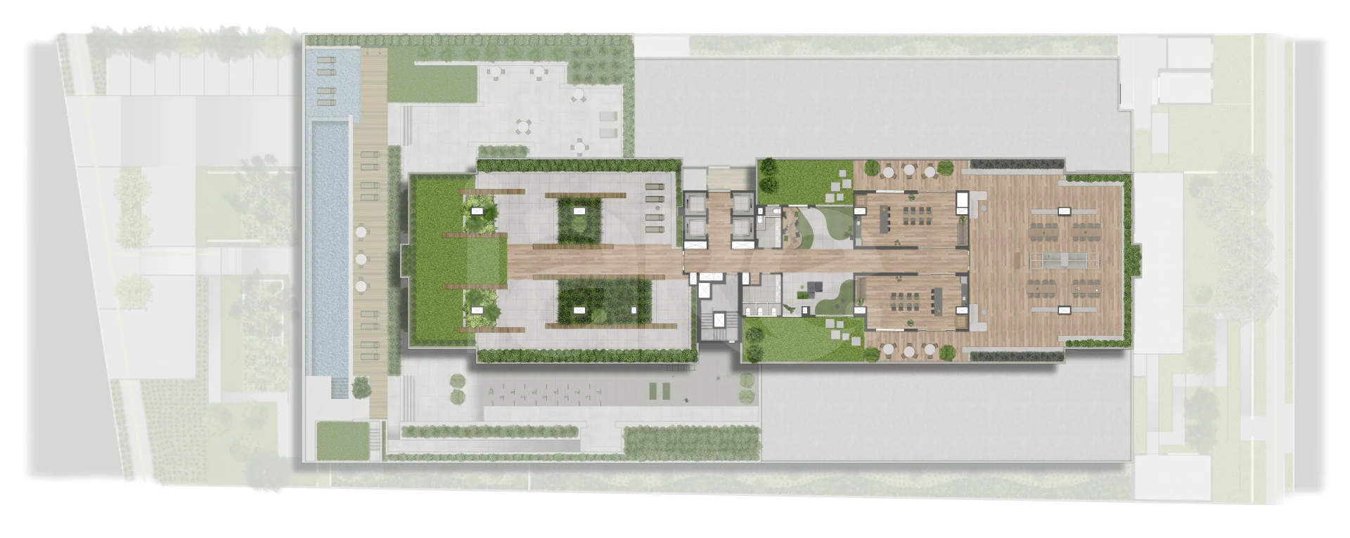Planta — Pavimento rooftop