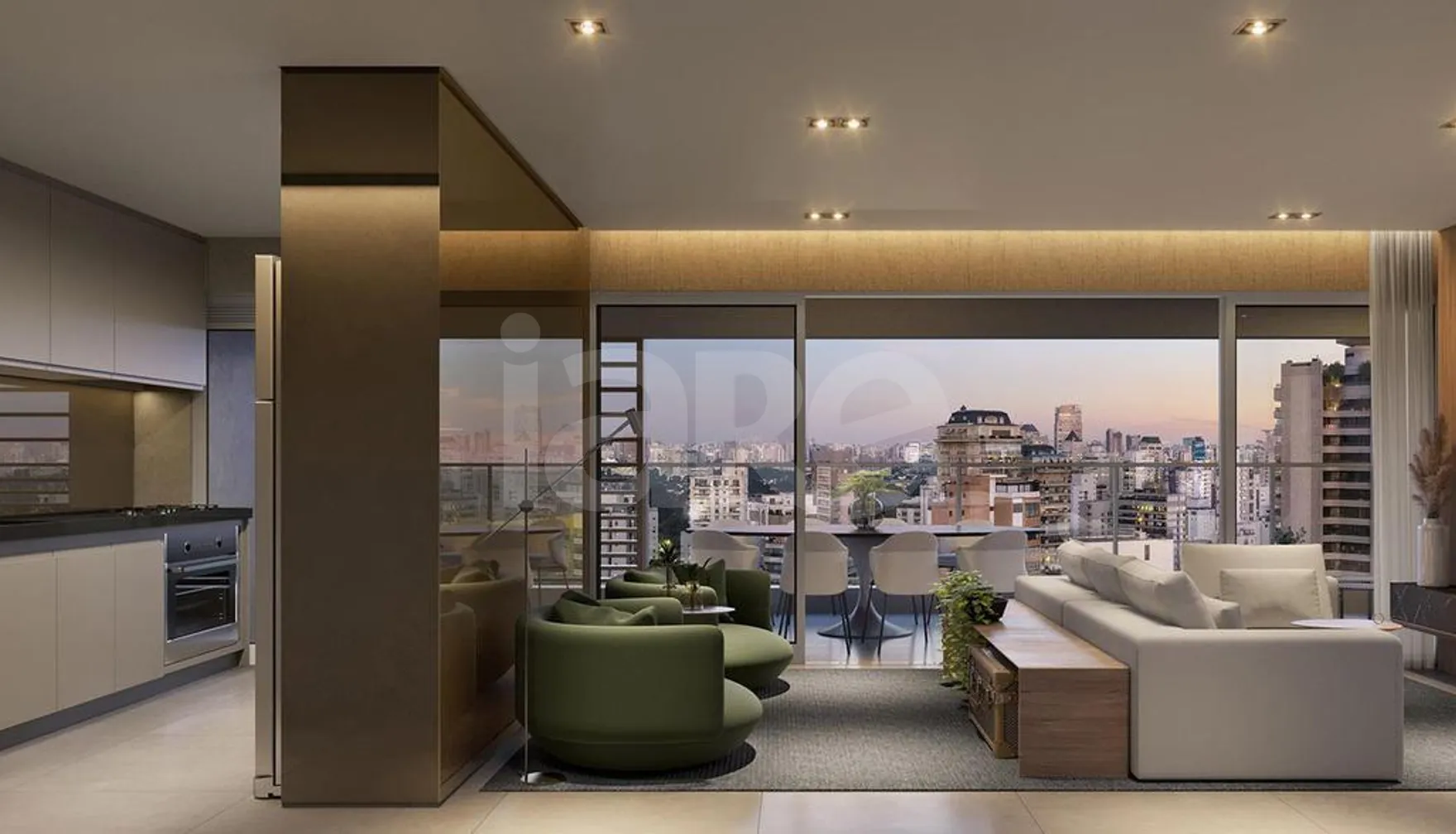 Metropolitan Vila Nova - Apartamento com 129,02 m², em Vila Nova Conceição — foto 2