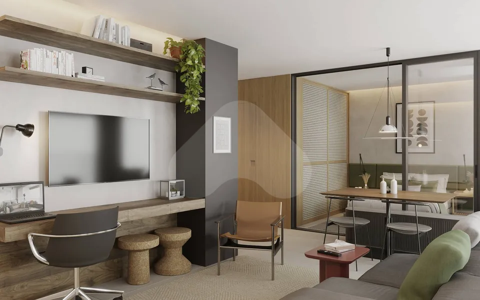 La Vida Estilo Barroco - Apartamento com 40,56 m², em Brooklin Paulista — foto 2